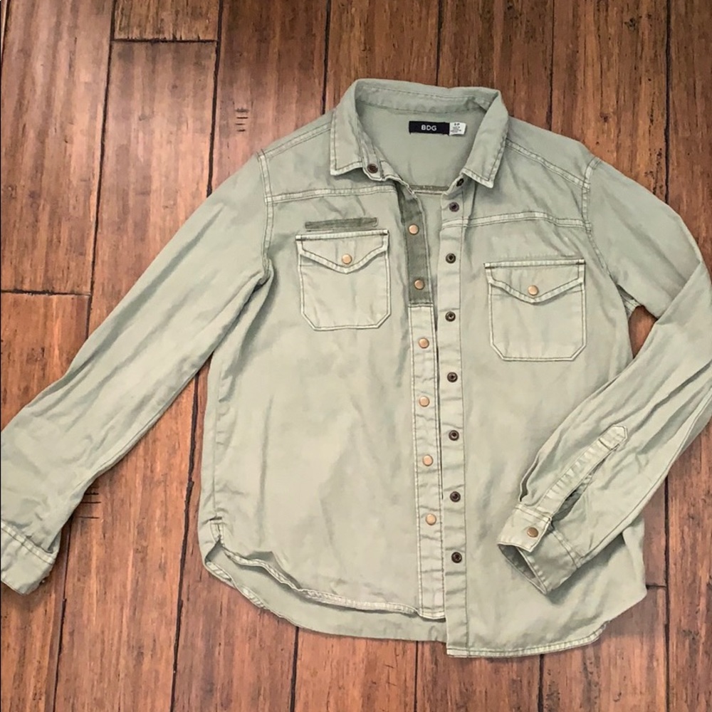 Litht green blouse